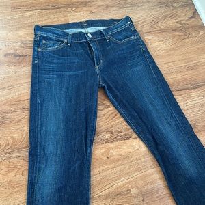 Citizens of Humanity Straight Leg Blue Jeans